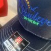 Trucker Hat Snap-back: Blue White One Size - Image 3
