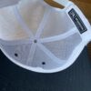 Trucker Hat Snap-back: Grey White One Size - Image 4
