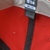 Canvas Velcro Baseball Cap: Red Medium Large - Image 6