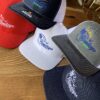 Canvas Velcro Back Cap: Blue Medium Large Size - Image 6