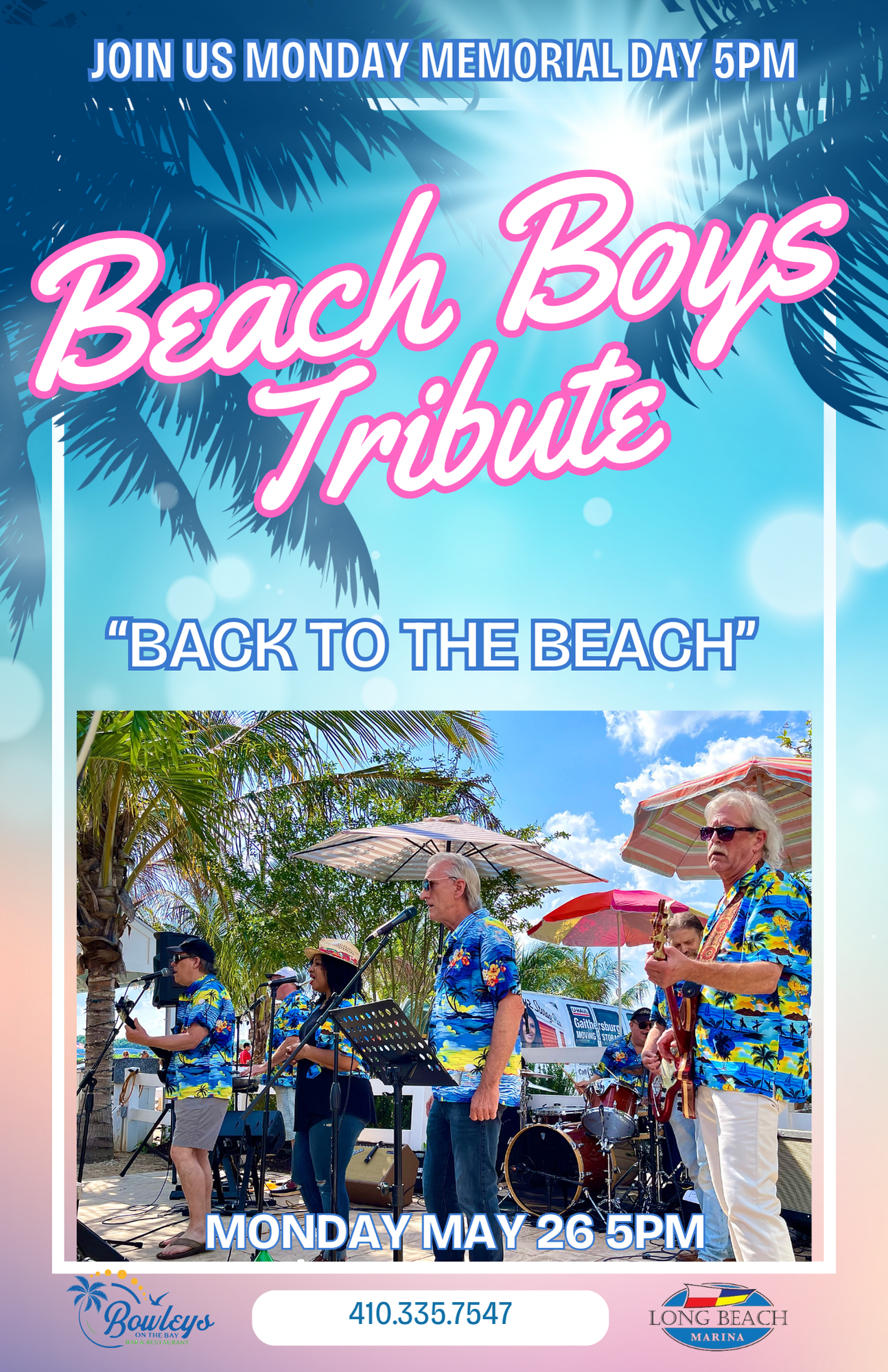 Back to the Beach Memorial Day Flyer