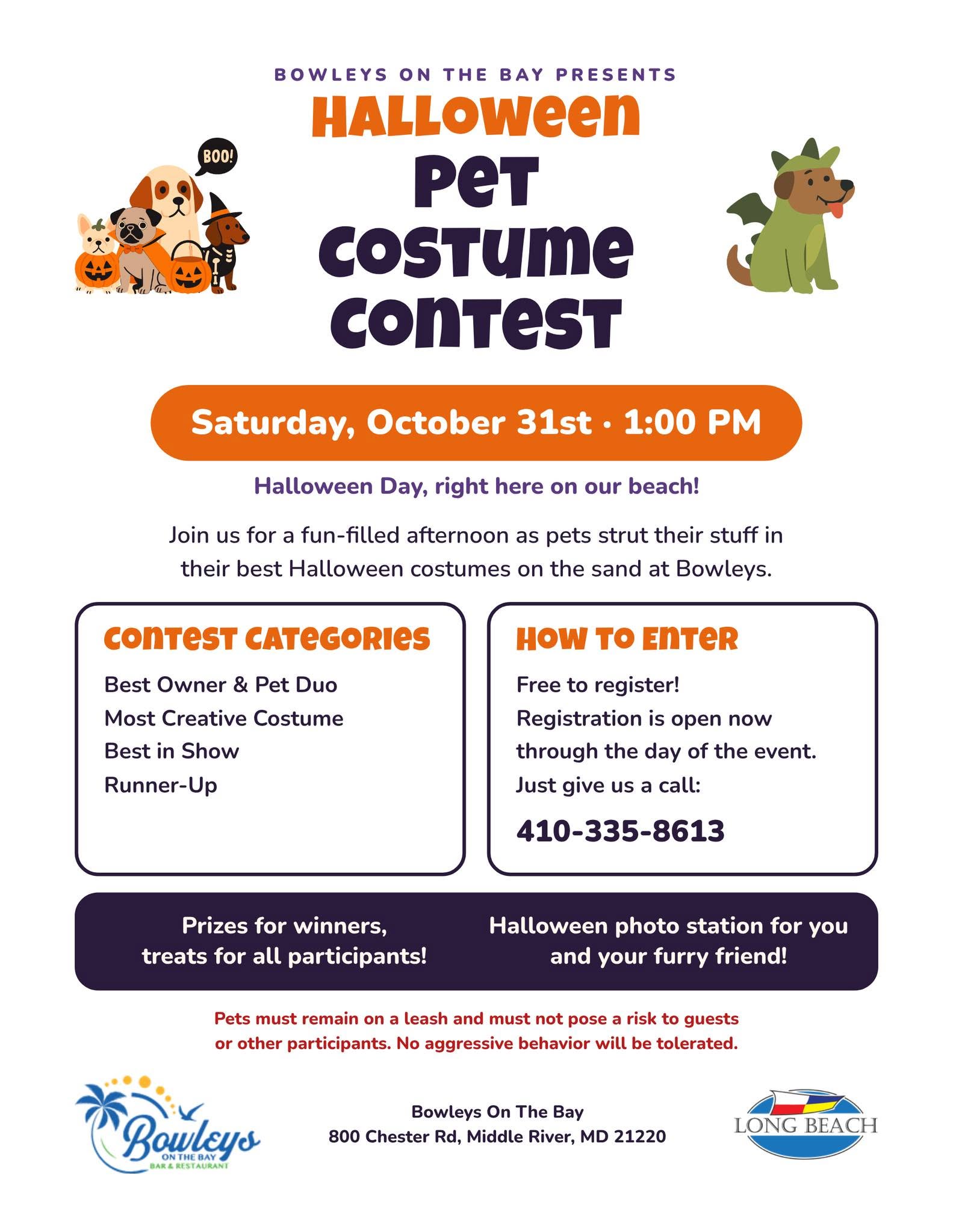 pet costume contest bowleys